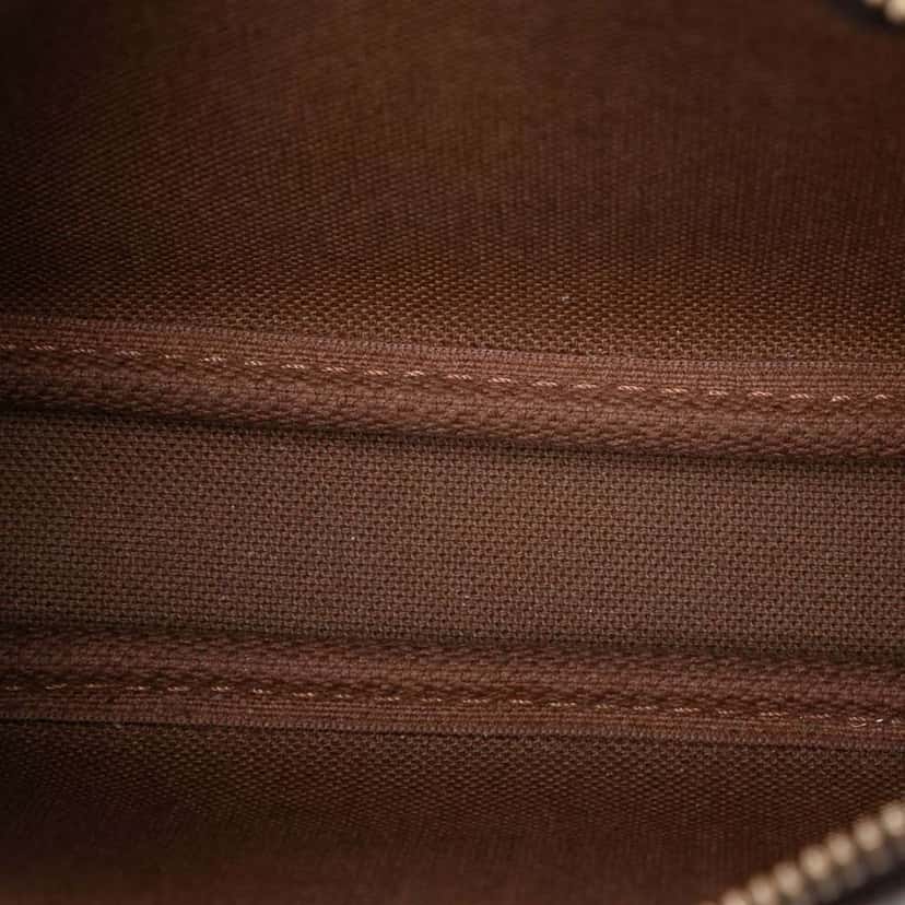 Louis Vuitton Monogram Mini Pochette Accessoires Brown Very good condition - Model View