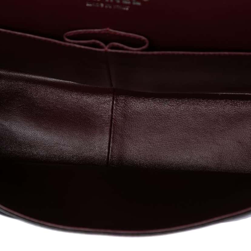 Chanel Jumbo Classic Lambskin Double Flap Black Leather Very good condition - Model View