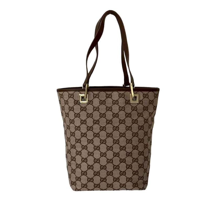 Gucci GG Canvas Tote Pink Canvas Good condition - Front View