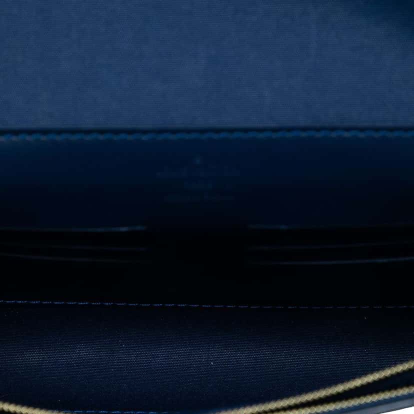 Louis Vuitton Monogram Vernis Ana Blue Leather Good condition - Model View