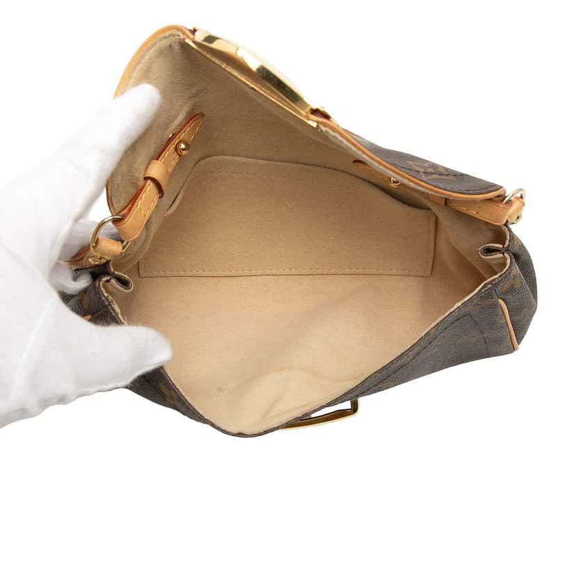 Louis Vuitton Monogram Pochette Beverly Brown Good condition - Model View