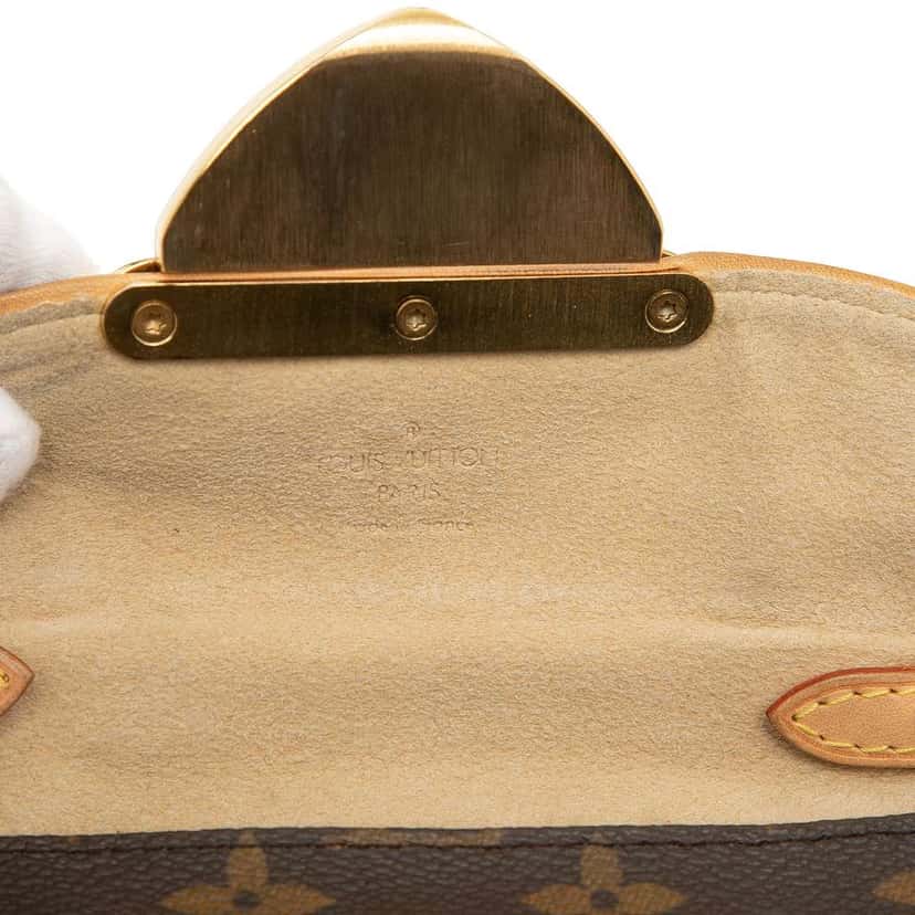 Louis Vuitton Monogram Pochette Beverly Brown Good condition - Box View