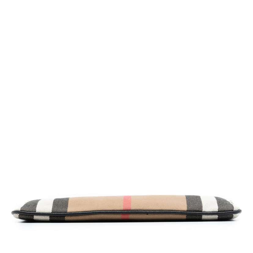 Burberry Mega Check Canvas Derby Peyton Crossbody Brown Canvas Good condition - Inside View