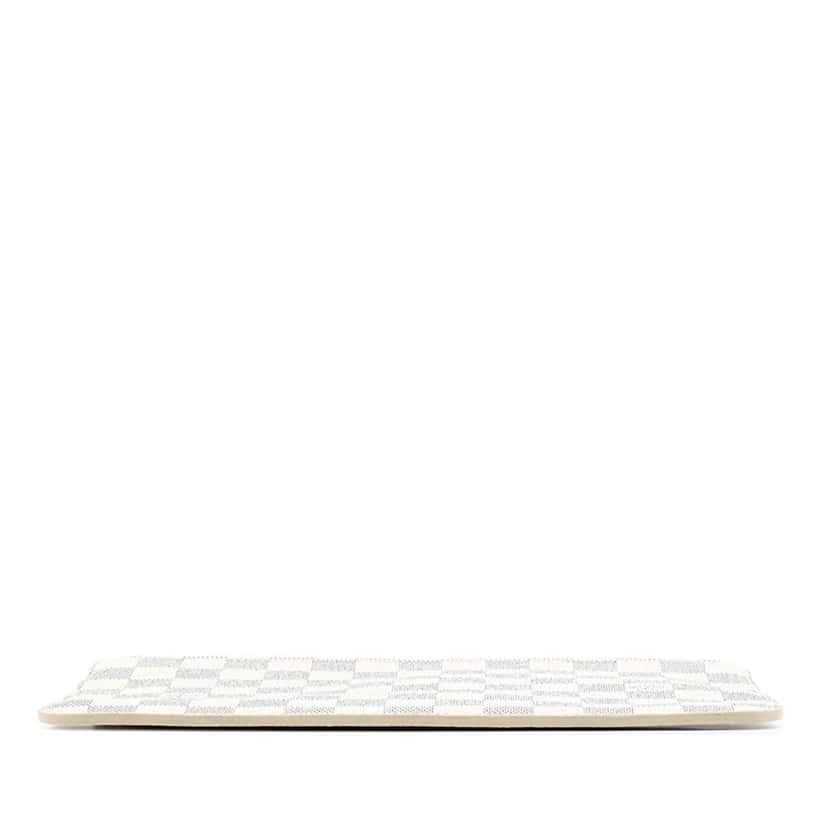 Louis Vuitton Damier Azur Neverfull Pochette White Good condition - Inside View