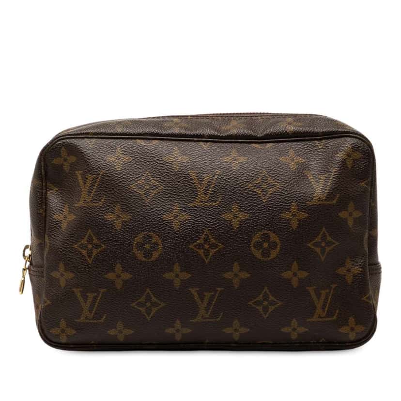 Louis Vuitton Monogram Trousse Toilette 23 Brown Good condition - Front View