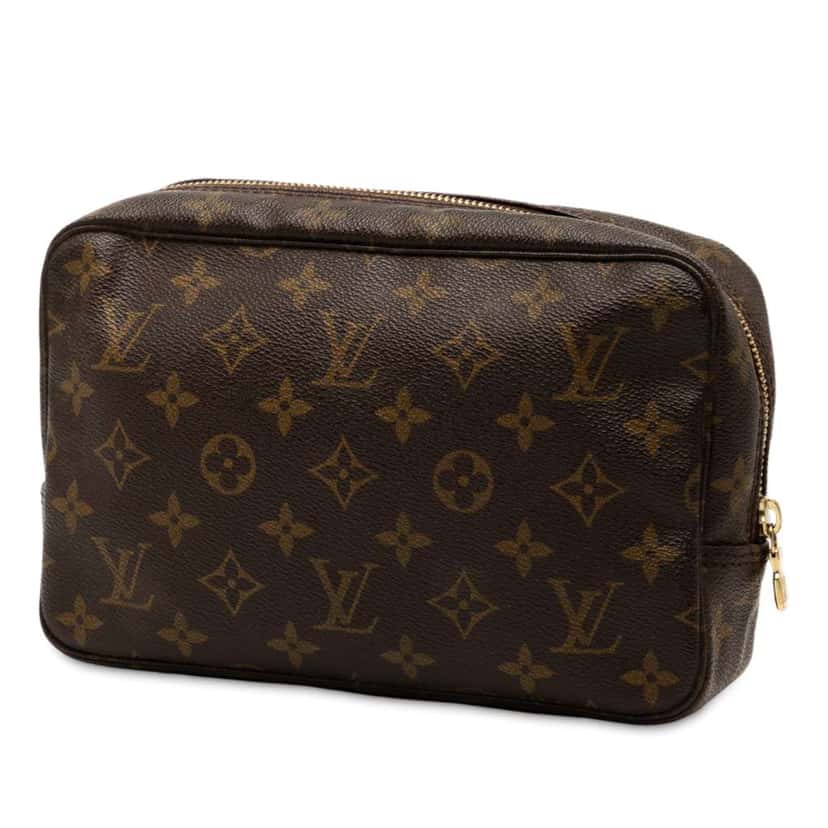 Louis Vuitton Monogram Trousse Toilette 23 Brown Good condition - Back View