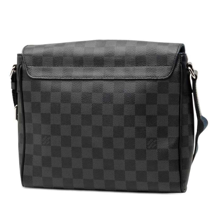 Louis Vuitton Damier Graphite District NM PM Black Good condition - Back View