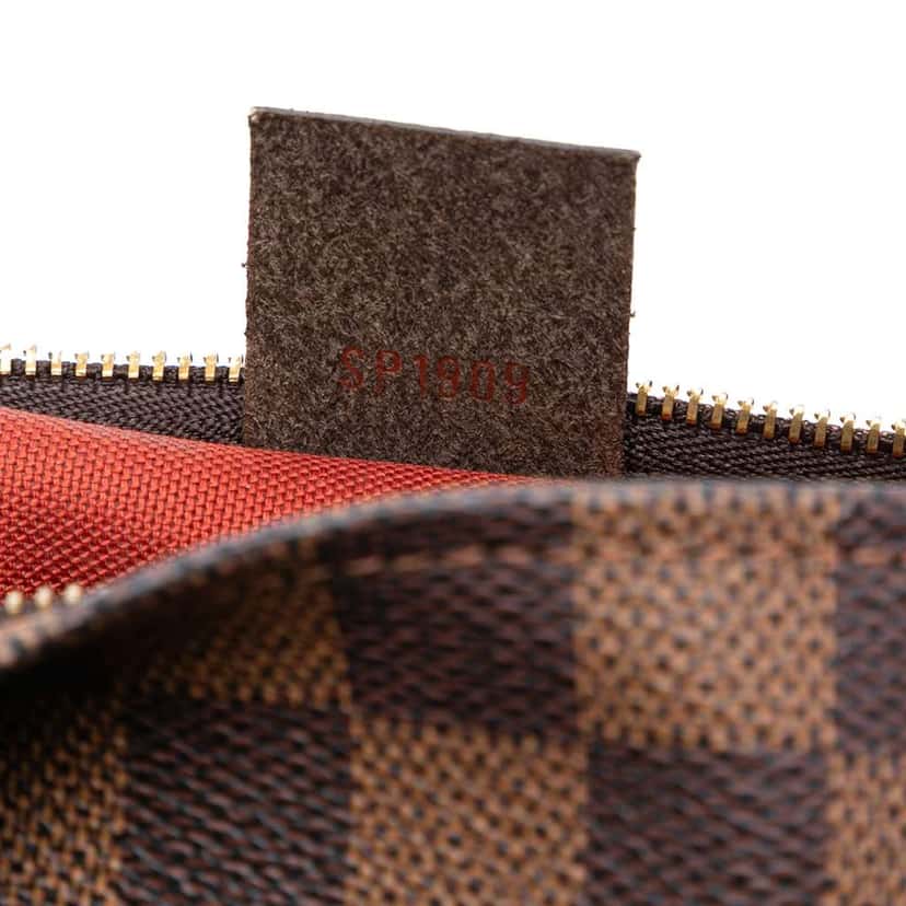 Louis Vuitton Damier Ebene Trousse Pochette Brown Very good condition - Box View