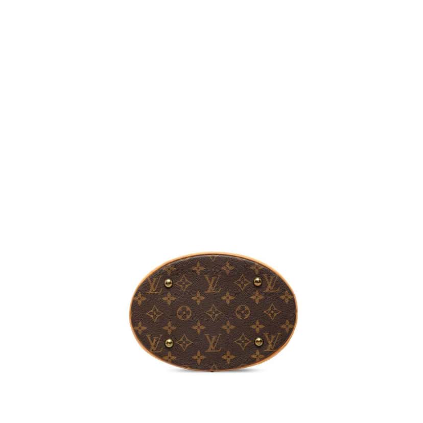 Louis Vuitton Monogram Petit Bucket Brown Very good condition - Inside View