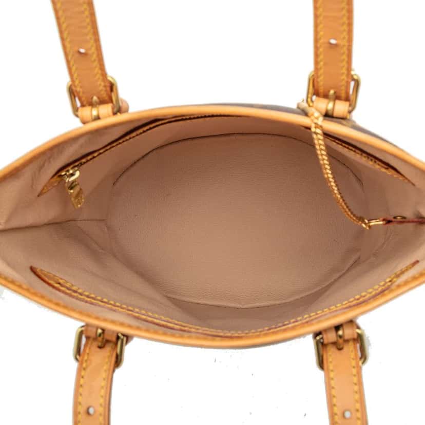 Louis Vuitton Monogram Petit Bucket Brown Very good condition - Model View
