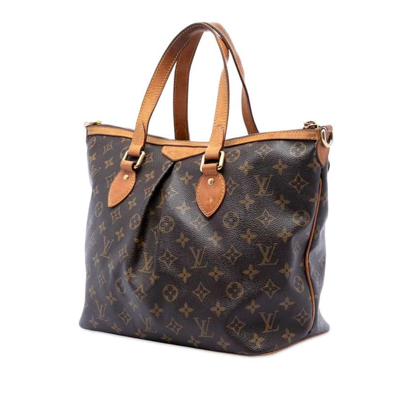 Louis Vuitton Monogram Palermo PM Brown Very good condition - Back View