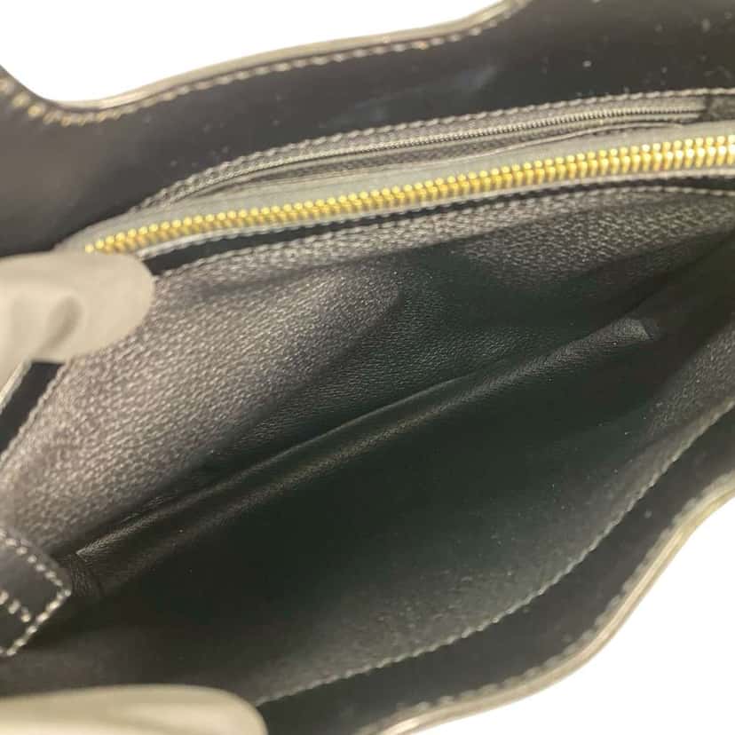 Celine Macadam Coated Canvas Tote Black Canvas Good condition - Inside View