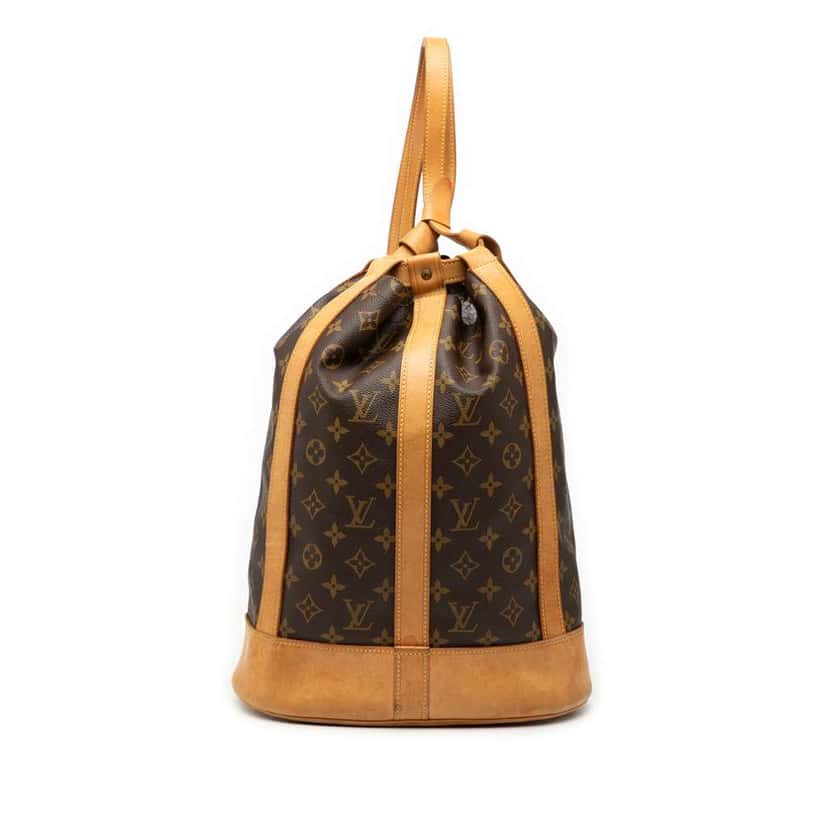 Louis Vuitton Monogram Randonnee PM Brown Good condition - Front View