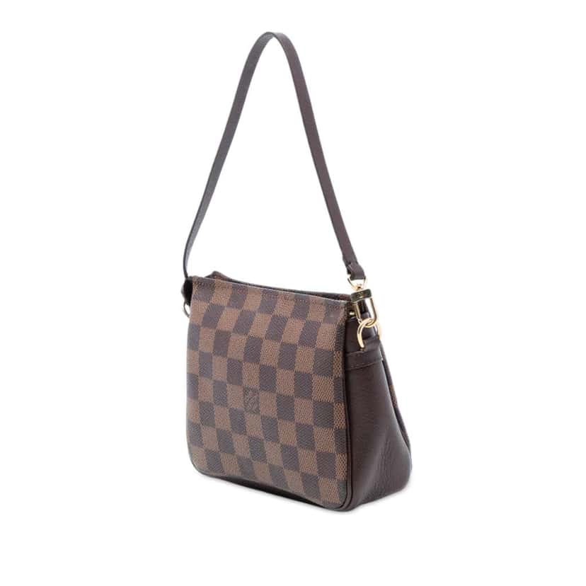 Louis Vuitton Damier Ebene Trousse Pochette Brown Very good condition - Back View