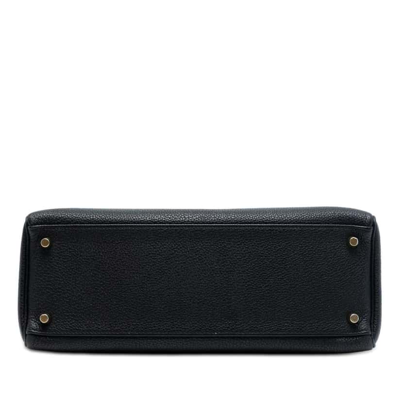 Hermès Togo Kelly II Retourne 32 Black Leather Good condition - Inside View