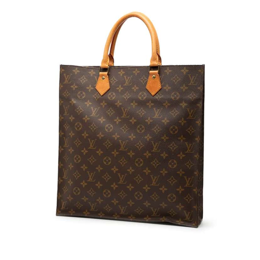 Louis Vuitton Monogram Sac Plat Brown Good condition - Back View