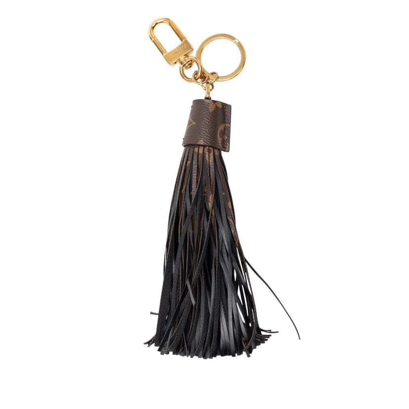 Louis Vuitton Monogram Tassel Bag Charm Brown Good condition - Front View