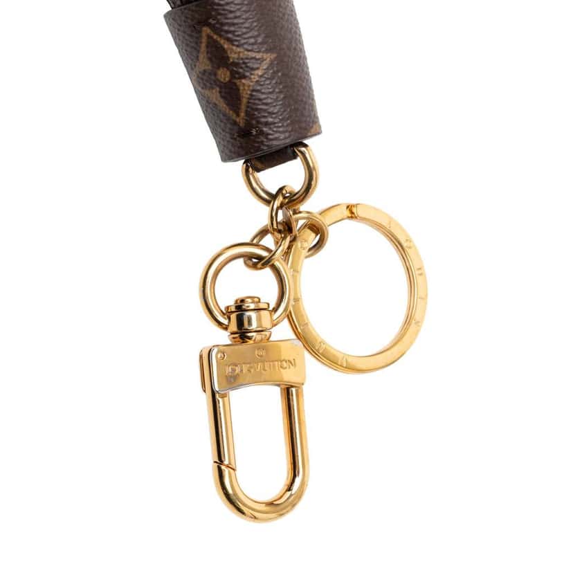 Louis Vuitton Monogram Tassel Bag Charm Brown Good condition - Inside View