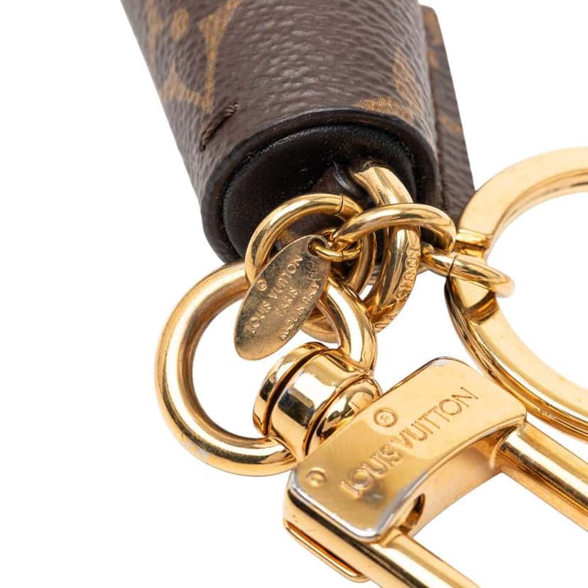 Louis Vuitton Monogram Tassel Bag Charm Brown Good condition - Model View