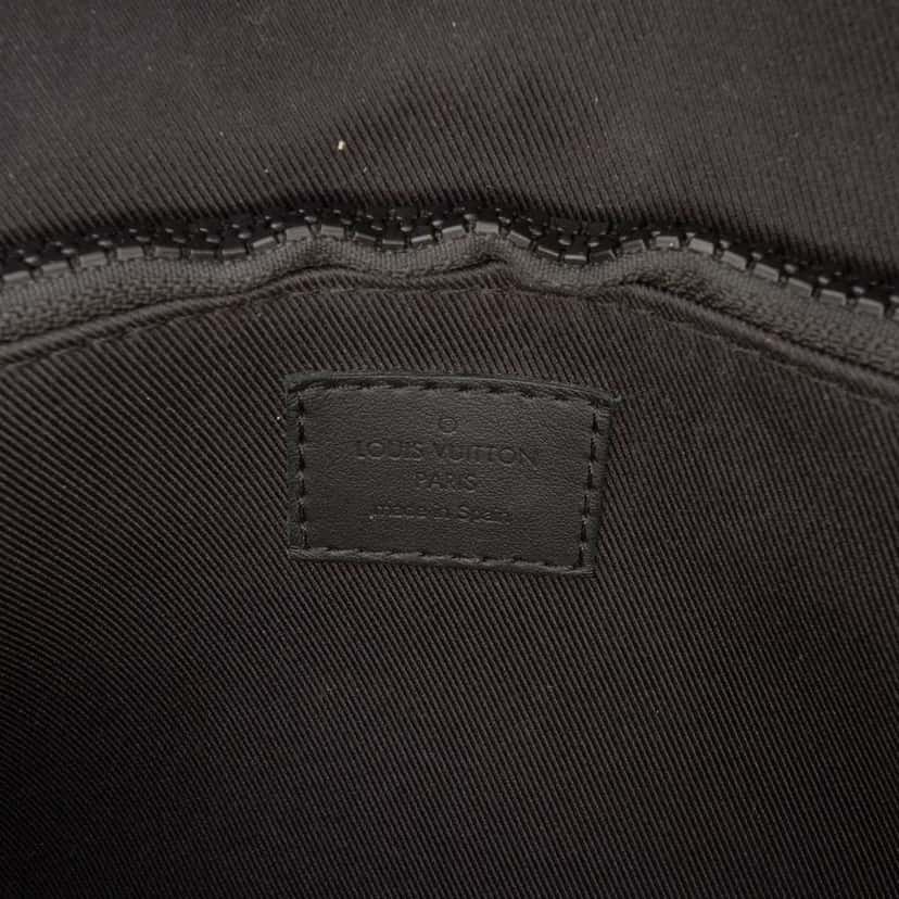 Louis Vuitton Monogram Taurillon S Lock Sling Bag Black Leather Very good condition - Box View