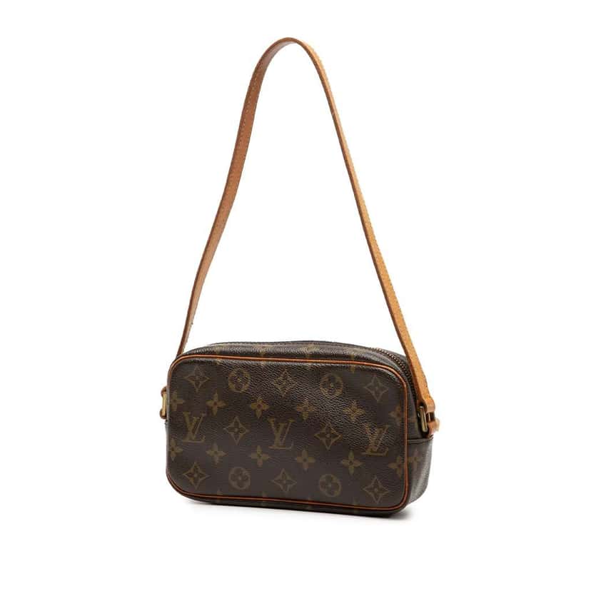 Louis Vuitton Monogram Pochette Cite Brown Very good condition - Back View