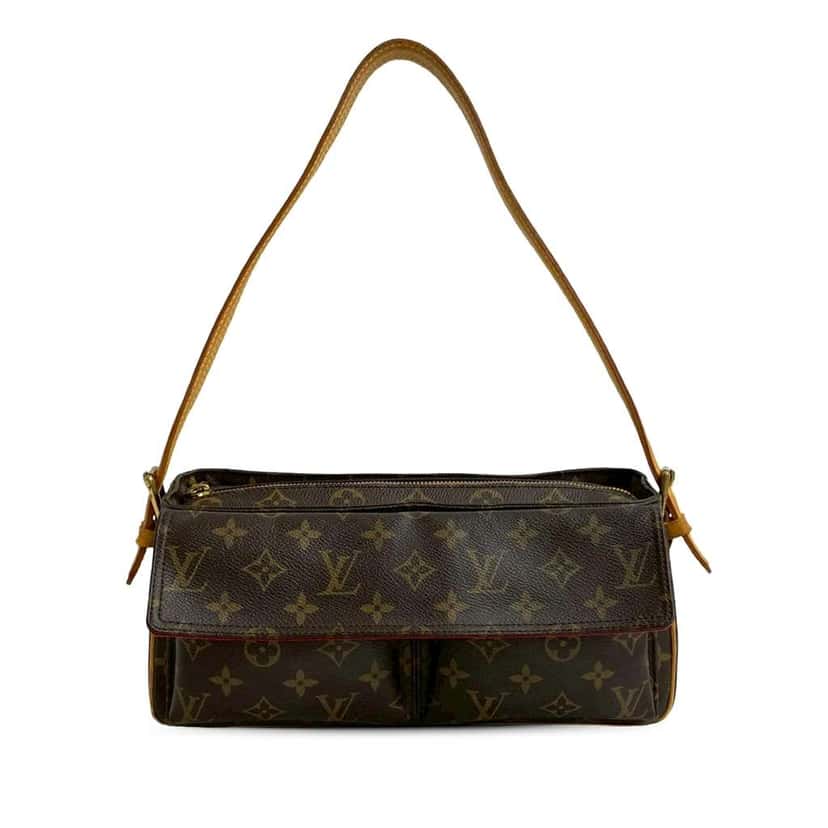 Louis Vuitton Monogram Viva Cite MM Brown Very good condition - Front View