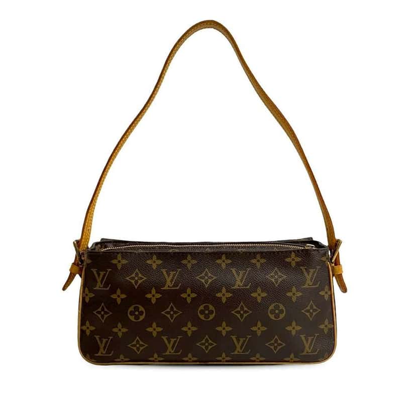 Louis Vuitton Monogram Viva Cite MM Brown Very good condition - Back View