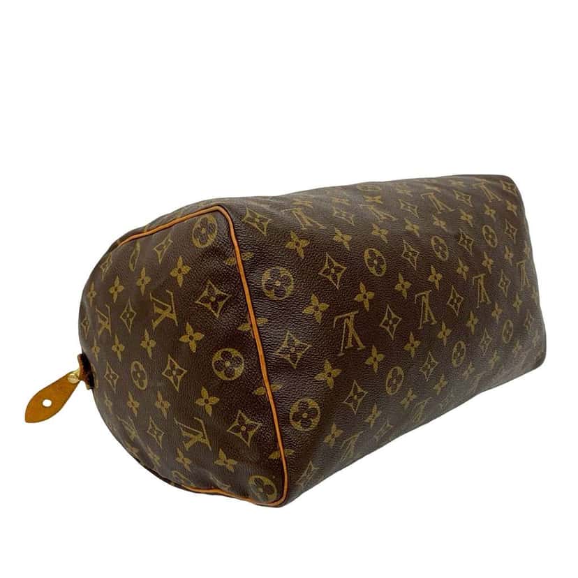 Louis Vuitton Monogram Speedy 35 Brown Good condition - Inside View