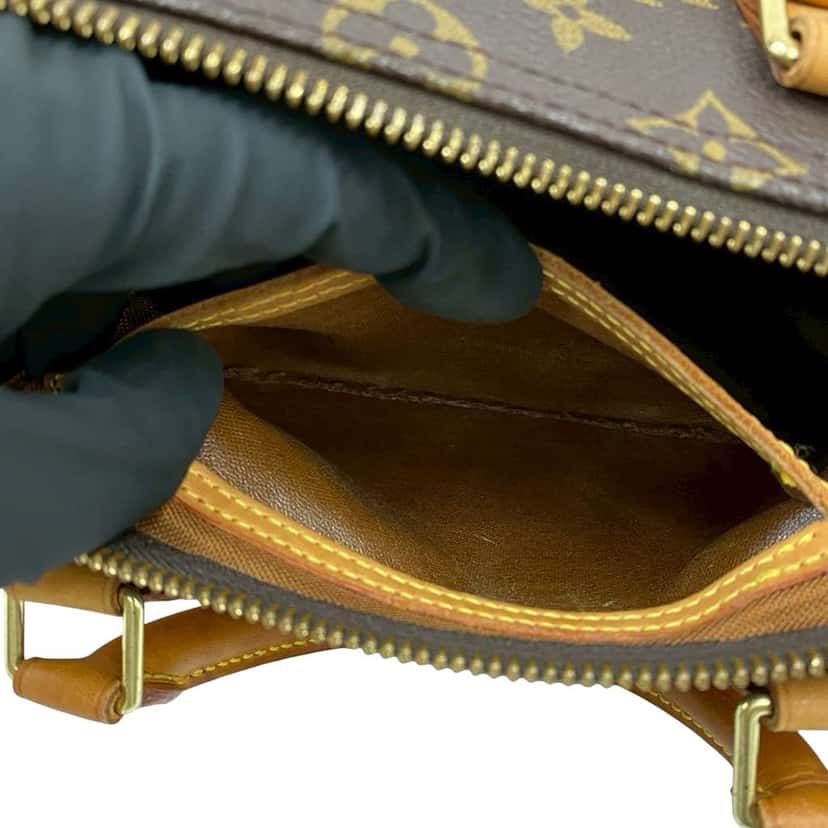 Louis Vuitton Monogram Speedy 35 Brown Good condition - Box View