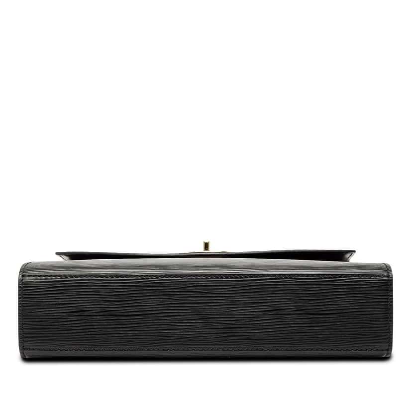 Louis Vuitton Epi Malesherbes Black Leather Good condition - Inside View