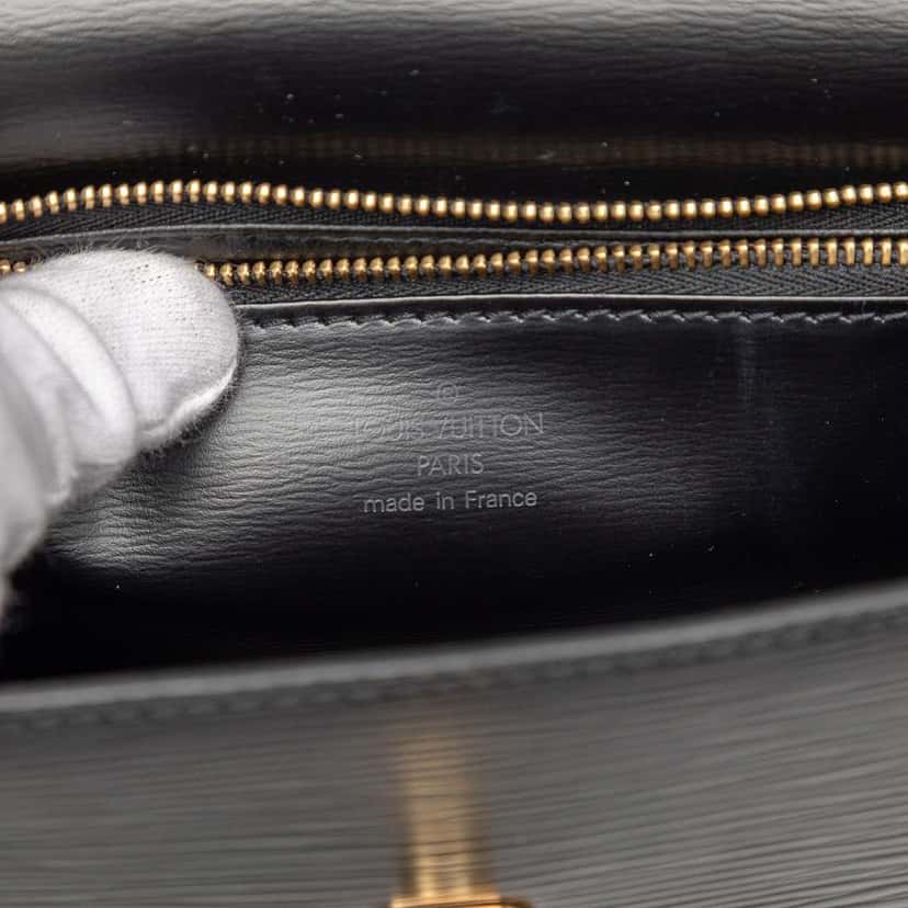 Louis Vuitton Epi Malesherbes Black Leather Good condition - Box View