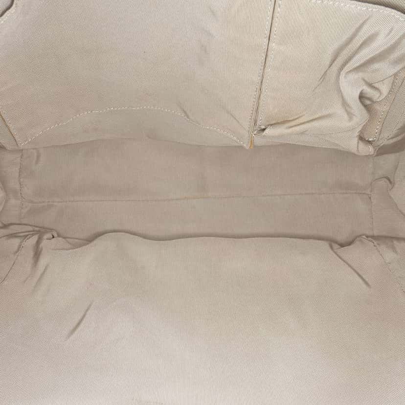 Chanel Bicolor Nylon Grosgrain Reissue 2.55 Shopping Tote Grey Good condition - Model View