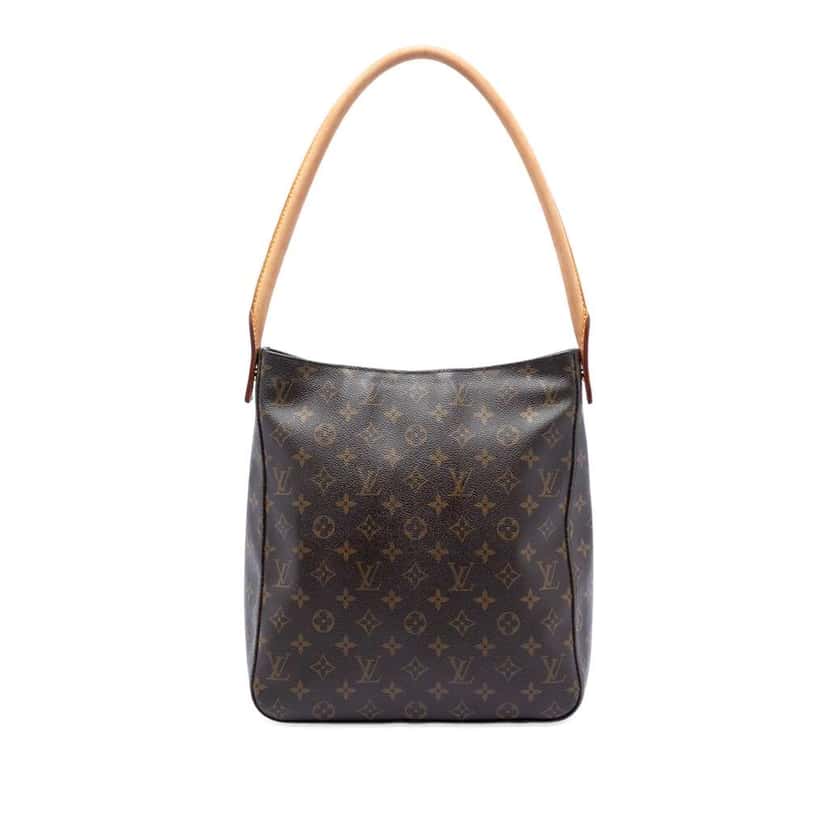 Louis Vuitton Monogram Looping GM Brown Good condition - Front View