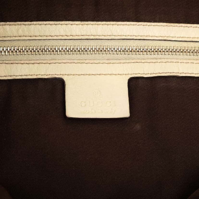 Gucci Medium GG Canvas Peggy Satchel Brown Canvas Very good condition - Box View
