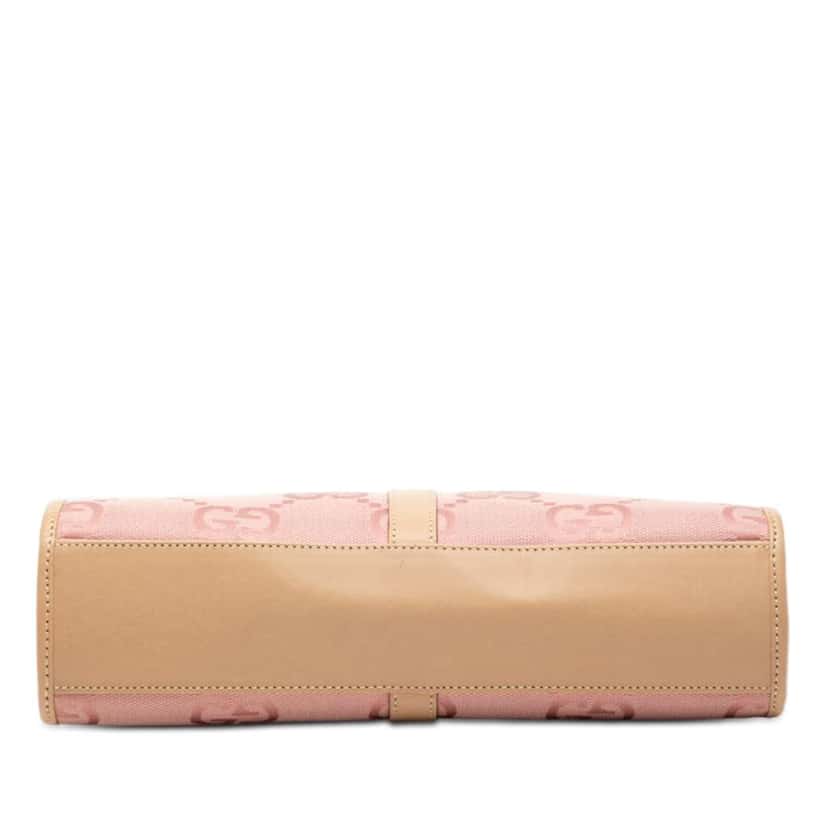 Gucci GG Canvas Jackie Handbag Pink Canvas Good condition - Inside View