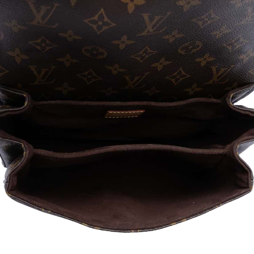 Louis Vuitton Monogram Pochette Metis Brown Good condition - Model View