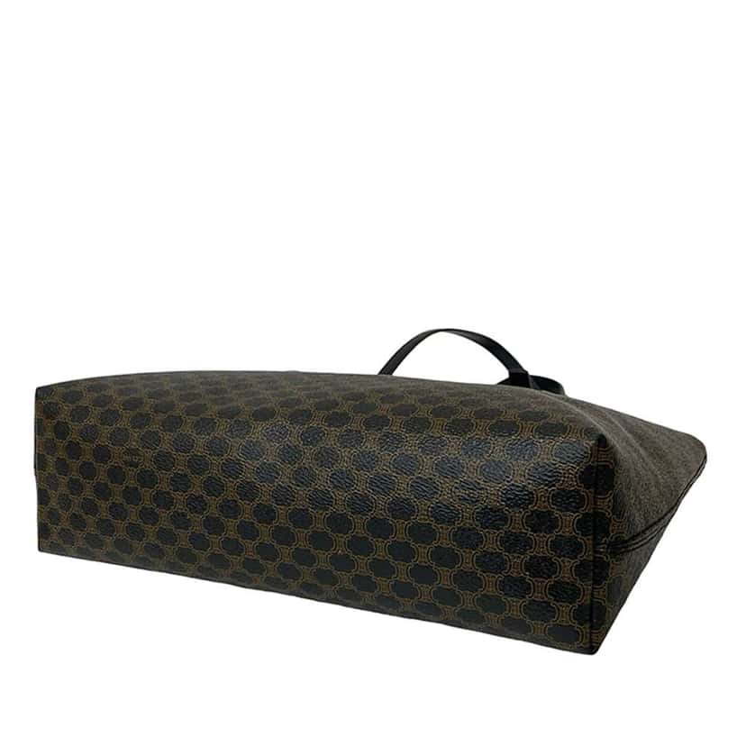 Celine Macadam Coated Canvas Tote Black Canvas Good condition - Box View