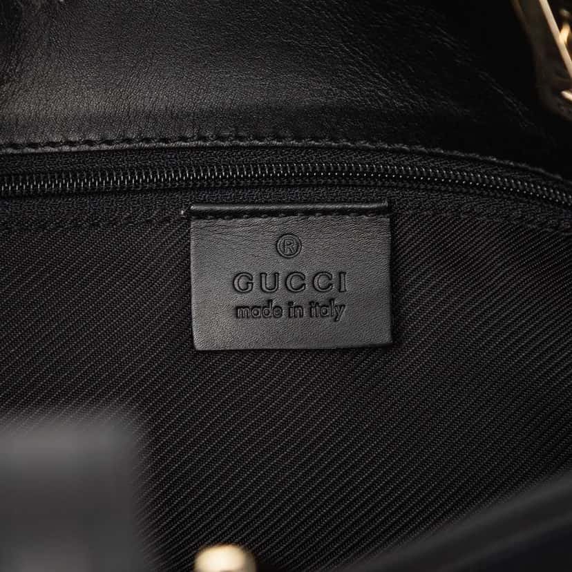 Gucci GG Canvas Tote Black Canvas Good condition - Box View