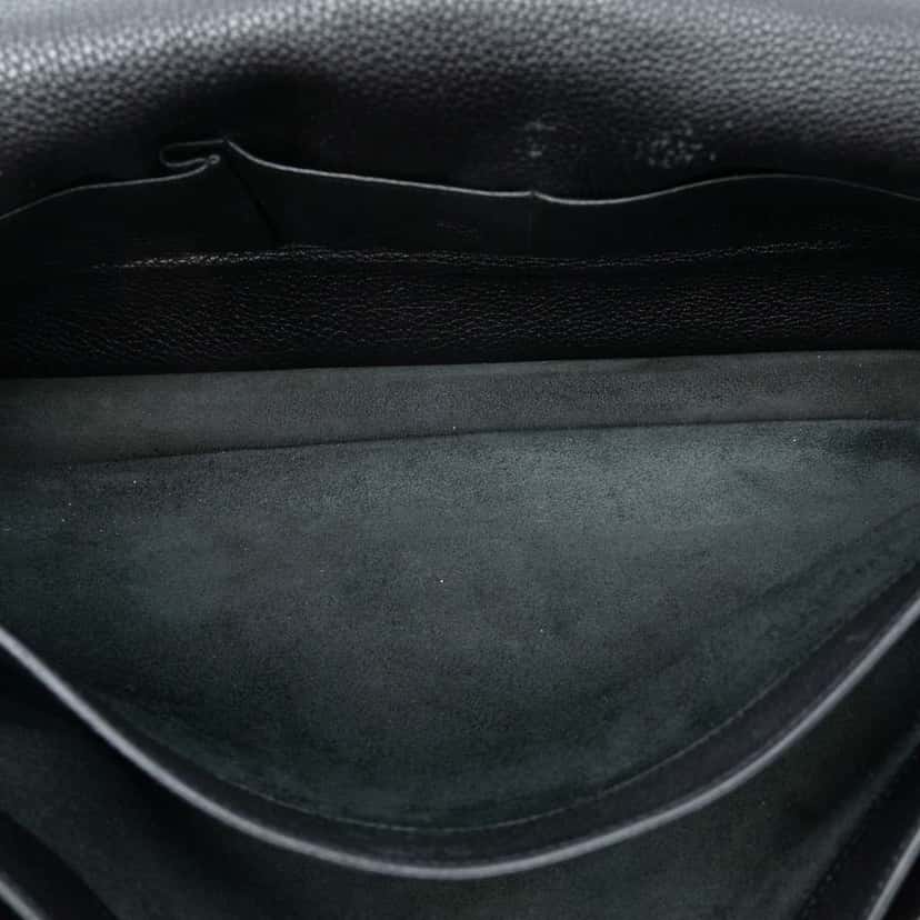 Hermès Togo Sac A Depeches 38 Black Leather Good condition - Model View