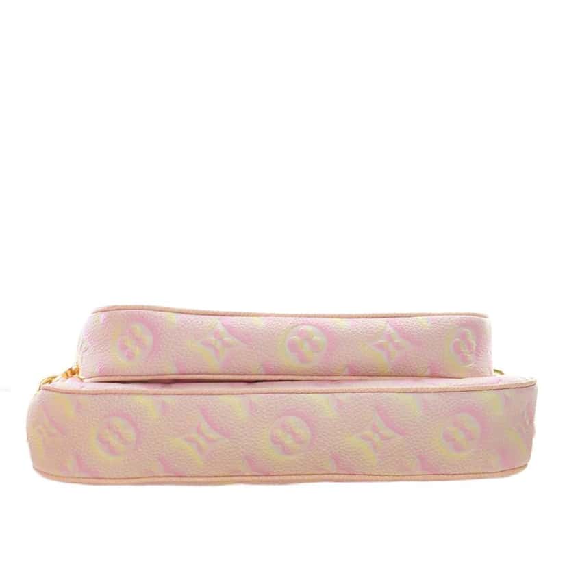 Louis Vuitton Monogram Empreinte Summer Stardust Multi Pochette Accessoires Pink Leather Good condition - Inside View