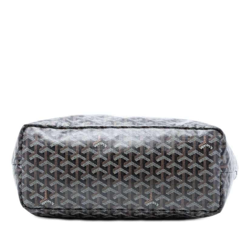 Goyard Goyardine Saint Louis PM Black Canvas Very good condition - Inside View