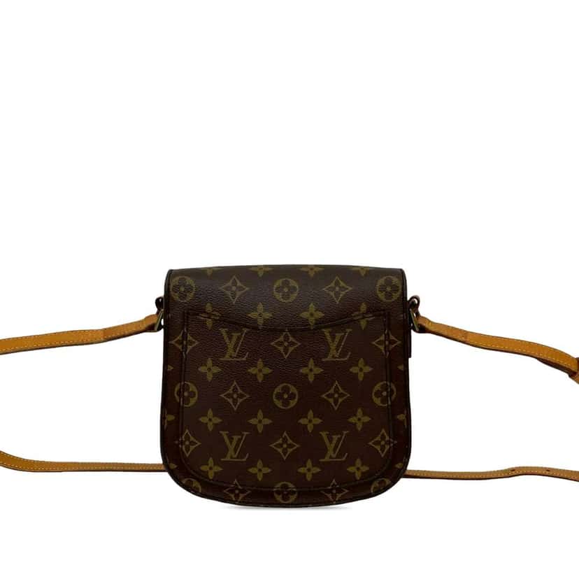 Louis Vuitton Monogram Saint Cloud MM Brown Good condition - Back View