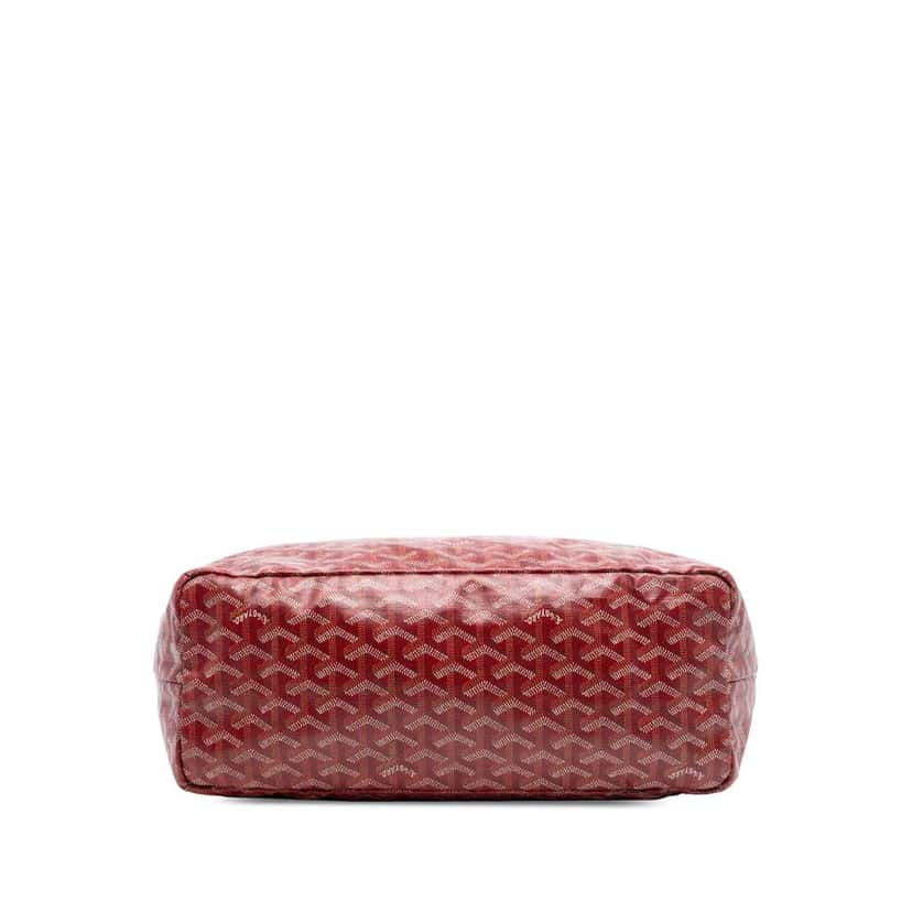 Goyard Goyardine Saint Louis PM Red Canvas Very good condition - Inside View