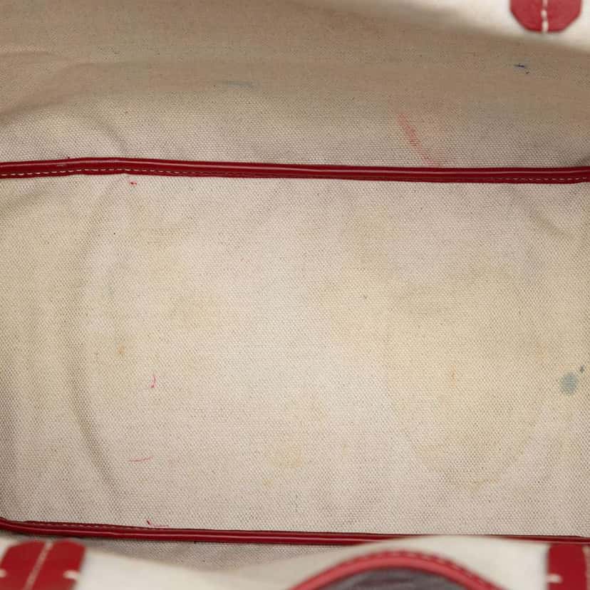 Goyard Goyardine Saint Louis PM Red Canvas Very good condition - Model View