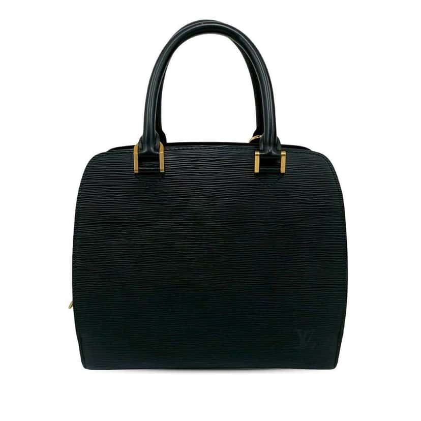 Louis Vuitton Epi Pont Neuf PM Black Leather Good condition - Front View