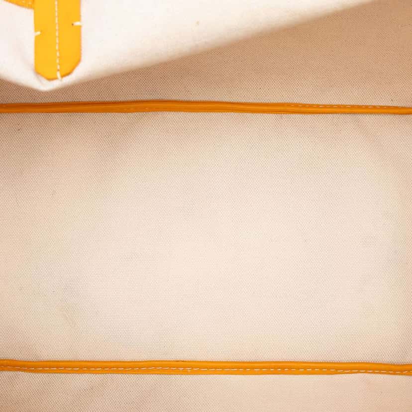 Goyard Goyardine Saint Louis PM Yellow Canvas Very good condition - Model View