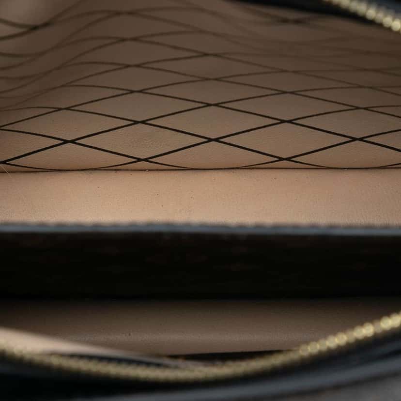 Louis Vuitton Monogram Reverse Trunk Clutch Brown Very good condition - Model View