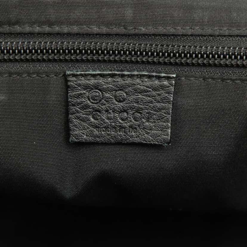 Gucci GG Nylon Crossbody Black Very good condition - Box View