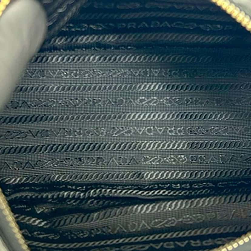 Prada Tessuto Handbag Black Canvas Good condition - Model View