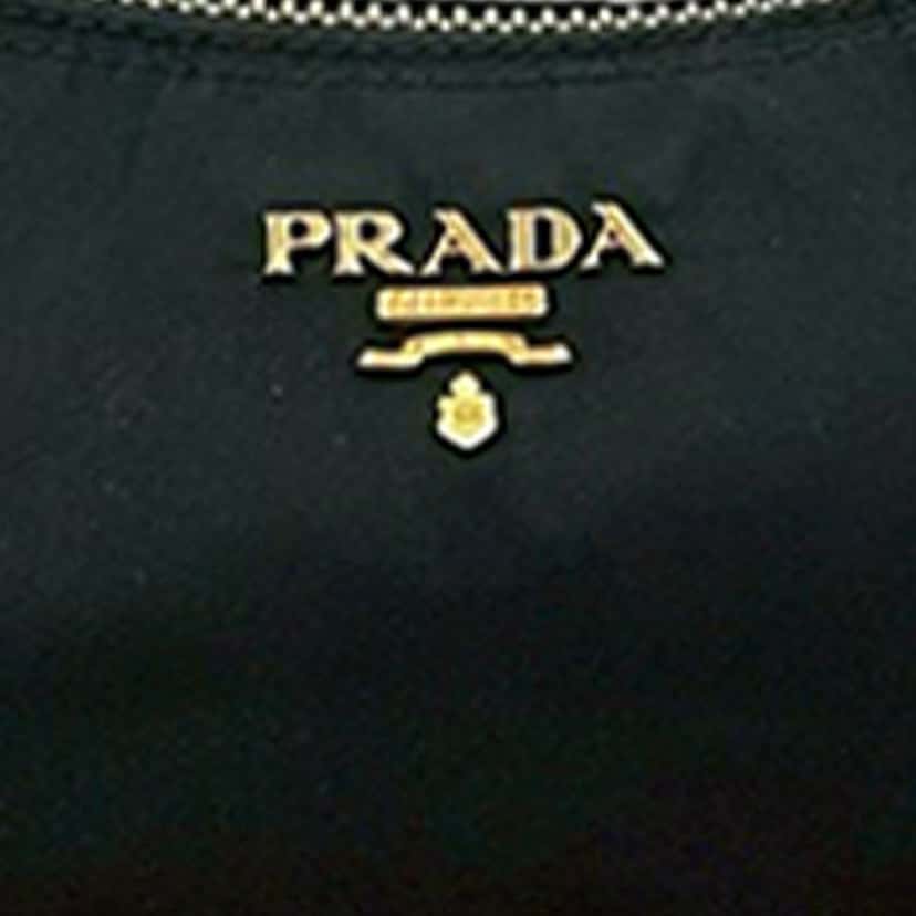 Prada Tessuto Handbag Black Canvas Good condition - Box View